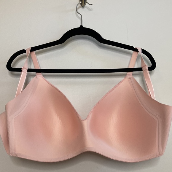 Knix Pink Lace Wingwoman Size 8 40D 40DD 40E 42D 42DD 42E Floral Wireless Comfy - Picture 4 of 13